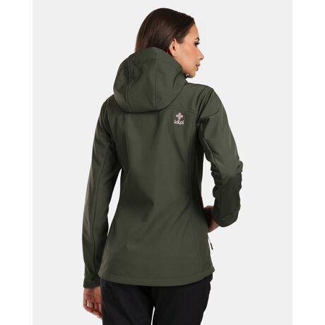 Women's Softshell Jacket Ravia-W Dark Green Kilpi