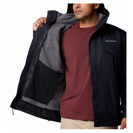 Columbia Bugaboo™ III Men's Fleece Interchange Jacket Black