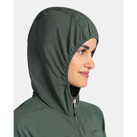 Γυναικεία Ζακέτα Fleece Memphis-W Dark Green Kilpi