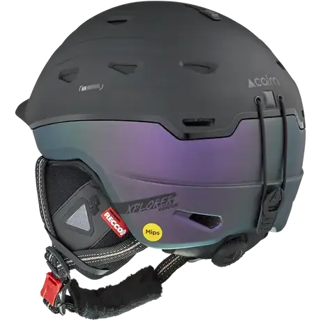 Κράνος Ski-Snowboard Xplorer Rescue Mips Mat Black Cameleon Cairn