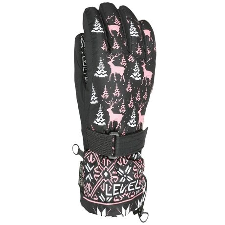 Παιδικά Γάντια Σκι Junior Ninja Pink Level