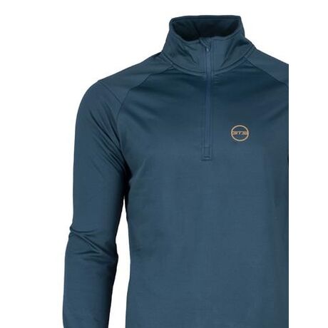 GTS Men's Fleece Shirt Sport Longsleeve Petrol