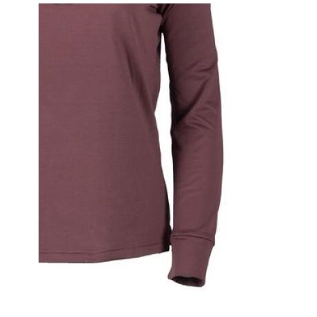GTS Women' Fleece Shirt Sport Longsleeve Plum