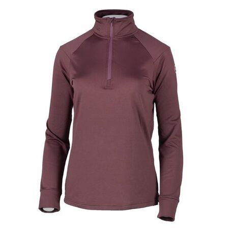 GTS Women' Fleece Shirt Sport Longsleeve Plum