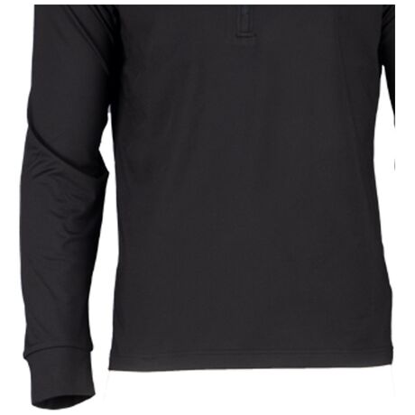 Women's Fleece Shirt Sport Longsleeve Black GTS