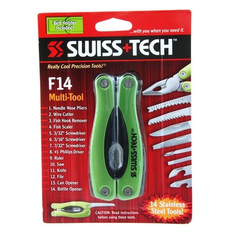 Πολυεργαλείο Swiss Tech F14 Multi-Tool
