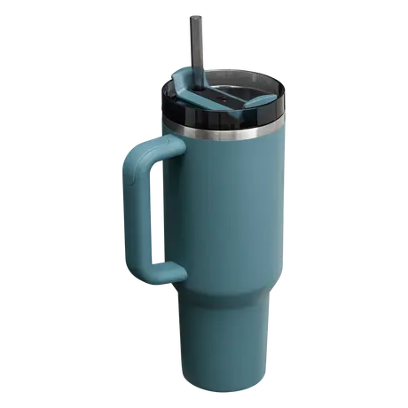 Θερμός Stanley Quencher H2.O FlowState Blue Spruce 1.18lt