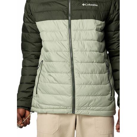 Ανδρικό Μπουφάν Powder Lite II Hooded Safari Greenscape Columbia