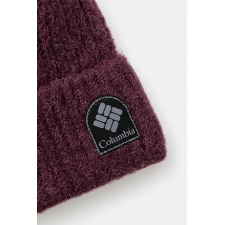 Columbia Beanie Winter Blur Pom Pom Moonvista