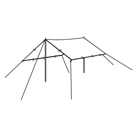 Τέντα Tarp 3x3m Green Robens