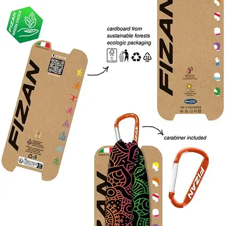 Fizan Mandala Rainbow Neck Gaiter