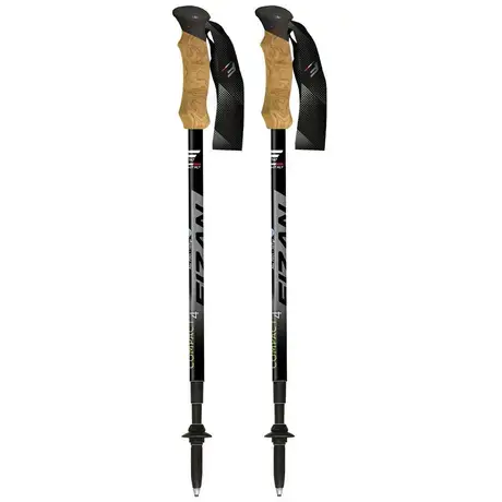 Fizan Compact 4 Telescopic Trekking Poles Grey