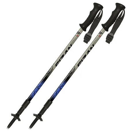 Fizan Hiking Poles Explorer Beige/Blue