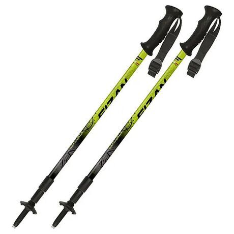 Fizan Hiking Poles Explorer Lime/Grey