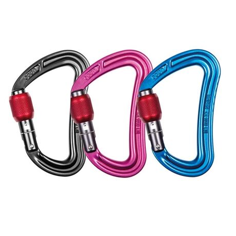 Σετ Καραμπίνερ Ασφαλείας Raven Screw 3 pack Ocun
