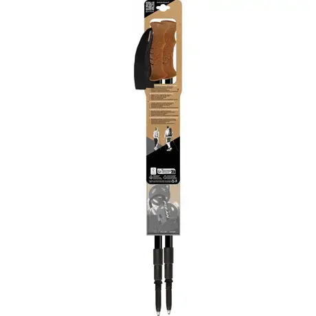 Fizan Trekking Poles Tierra Beige/Water Green
