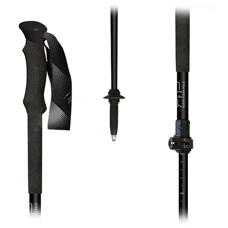 Fizan RFP Touring Black Folding Trekking Poles