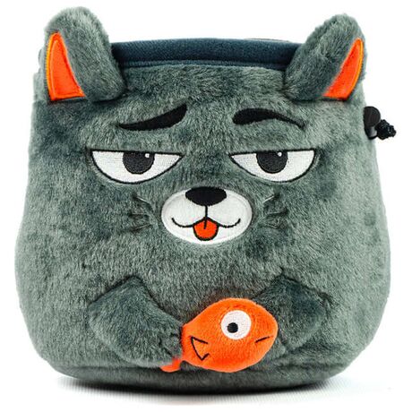 Πουγκί Σκόνης Μαγνησίας Y&Y Chalk Bag Grey Cat