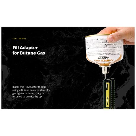 Αντάπτορας Γεμίσματος Για Γκαζάκι Fill Adaptor For Gas Stove Soto