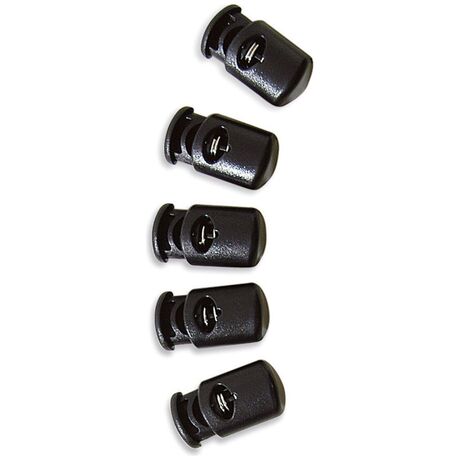 Ρυθμιστές Κορδονιών Tanka 5-er Pack Black Tatonka