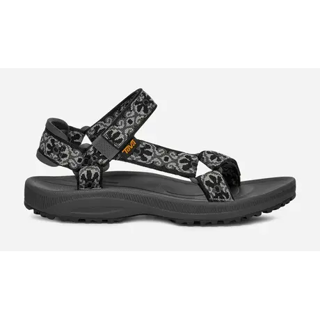 Teva Winsted Archive Floral Black Grey Women's Sandals
