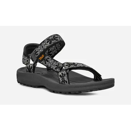 Teva Winsted Archive Floral Black Grey Women's Sandals
