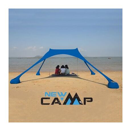 Ελαστική Τέντα Παραλίας 2x2 Sea Blue AEGEAN  New Camp