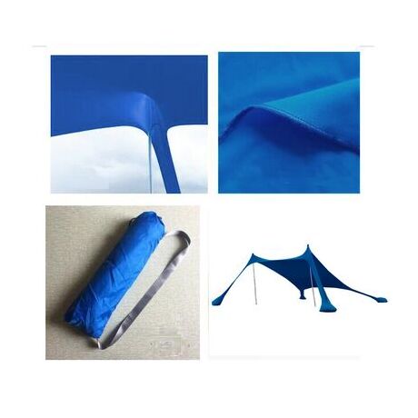 Ελαστική Τέντα Παραλίας 2x2 Sea Blue AEGEAN  New Camp