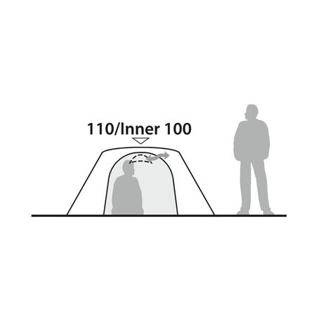 Σκηνή 2 Ατόμων Tent Aster 2 Pro Robens