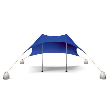 Royal Blue Elastic Beach Tent 2x2m Aeolians Salty Tribe