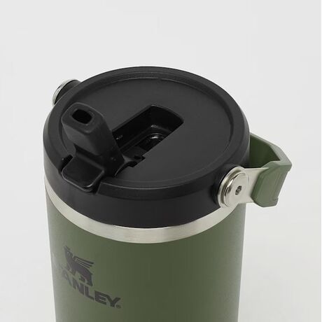 Stanley IceFlow Flip Straw Dried Pine 0.89lt - Insulated Water Bottle with Straw
