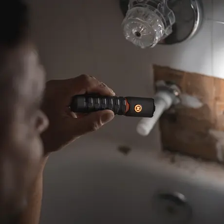 Nebo Torchy 2K LED 2000lm USB Grey Handheld Flashlight by