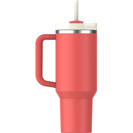 Stanley Quencher H2.O FlowState Hot Coral - Θερμός 1,18L με Καλαμάκι