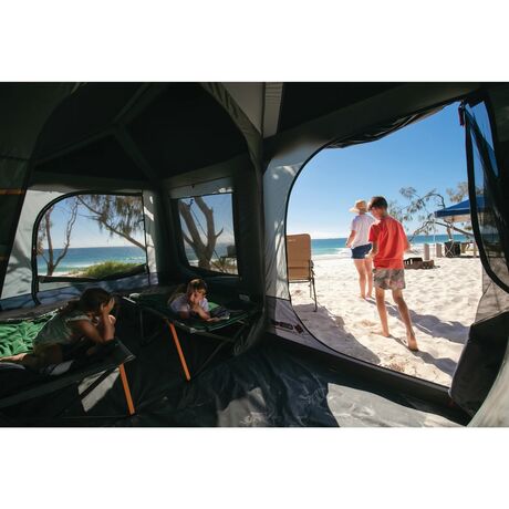 OZTRAIL Fast Frame Lumos 10P Tent, Αυτόματη Σκηνή 10 Ατόμων, 600 x 220 x 200(ύψος) cm, 10000118