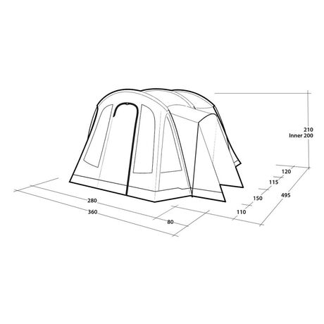 Outwell Tent Nevada 4