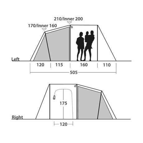 Outwell Tent Nevada 5