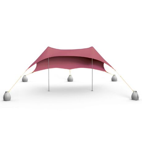 Old Rose Elastic Beach Sunshade Tent 300x250 cm Salty Tribe