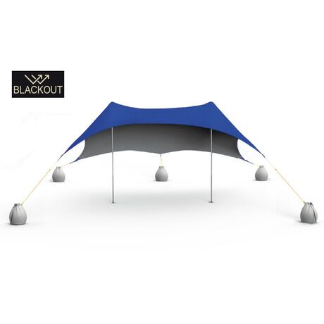 Τέντα Παραλίας Blackout Royal Blue 2,5X3 Aeolians Salty Tribe