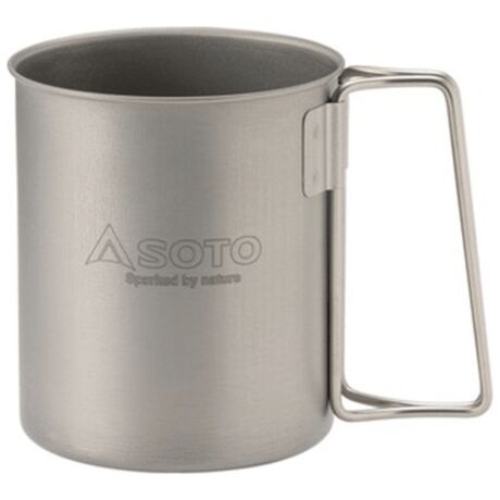 OTO Titanium Pot 450ml – Ultra-Light Titanium Mug for Camping & Outdoor Adventures