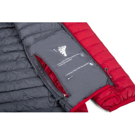 Tsunami Eco Red Scarlet Sage/Iron Gate Ανδρικό Μπουφάν Ocun