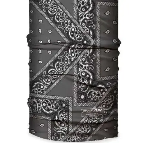 Μαντήλι Λαιμού Paisley Grey Fizan