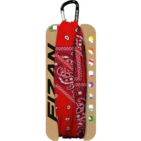 Μαντήλι Λαιμού Paisley Classic Red Fizan