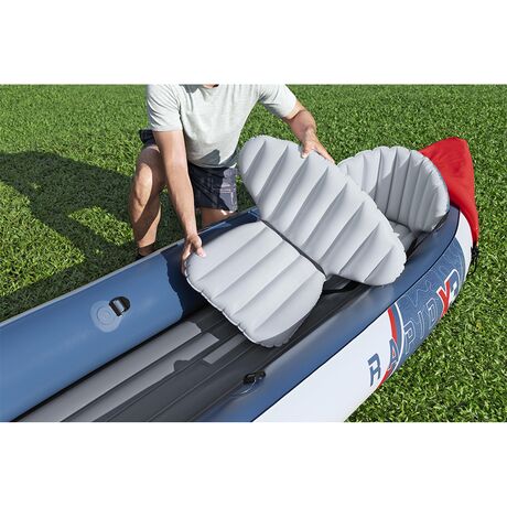 Hydro-Force Rapid X3 Set BESTWAY Φουσκωτό Καγιάκ τριών ατόμων, Μήκος: 3.81m, Αντοχή: 280kg, 1 πτερύγιο, 65132