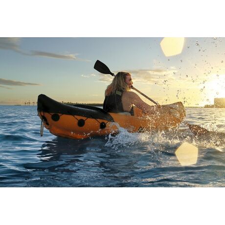 Hydro-Force Rapid X2 Set BESTWAY, Φουσκωτό καγιάκ δύο ατόμων, Μήκος: 3.21m, Αντοχή: 180kg, 2 πτερύγια, 65077