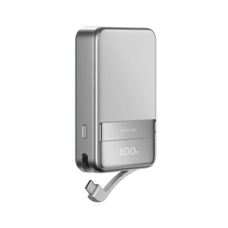 EcoFlow RAPID Magnetic Power Bank 10000mAh Silver