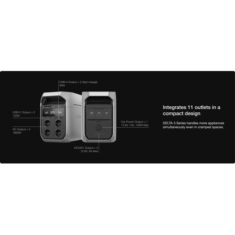 EcoFlow DELTA 3 Series Portable Power Station