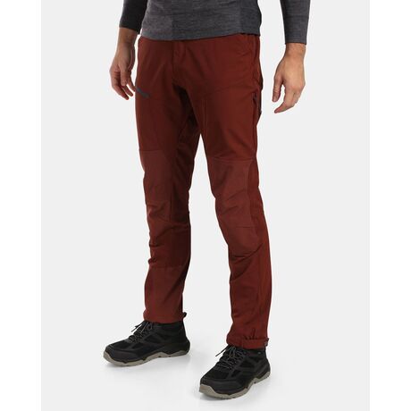 Ανδρικό Παντελόνι Softshell Villain-M Dark Red Kilpi