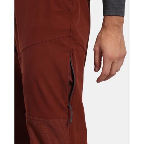 Ανδρικό Παντελόνι Softshell Villain-M Dark Red Kilpi