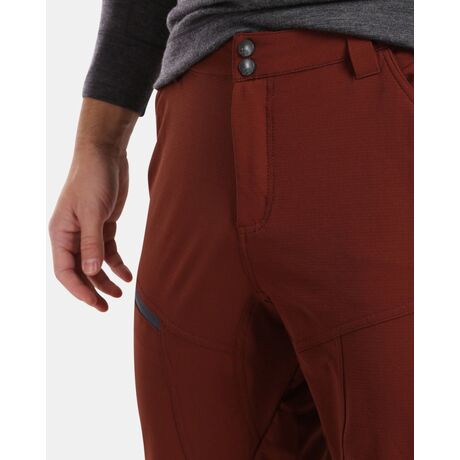 Ανδρικό Παντελόνι Softshell Villain-M Dark Red Kilpi