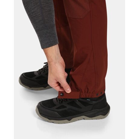 Ανδρικό Παντελόνι Softshell Villain-M Dark Red Kilpi